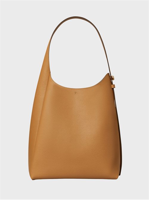 Borsa hobo grande in pelle martellata con tracolla regolabile TORY BURCH | 170964227